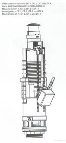 Toilet - Wc - Reservoir onderdelen Sphinx Geberit Wisa